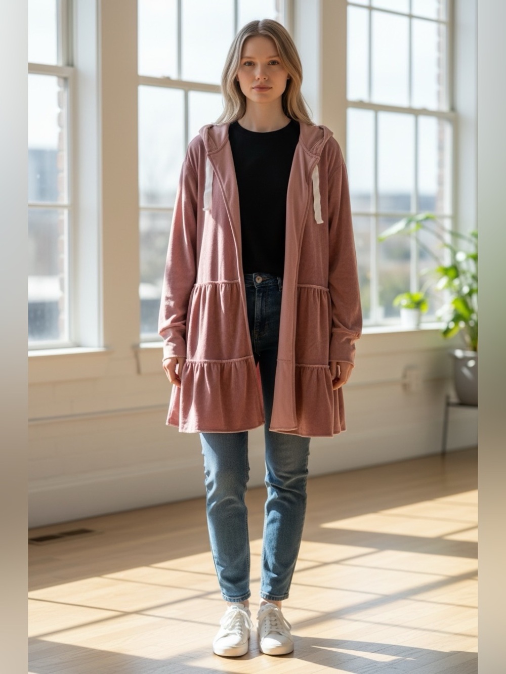 🫶🏻 Farmhouse Frocks Ombre Jacket